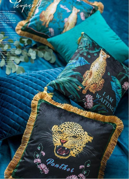 Decorative Throw Pillows, Short velvet Pillow Cover, Decorative Sofa Pillows, Throw Pillows for Living Room-Silvia Home Craft