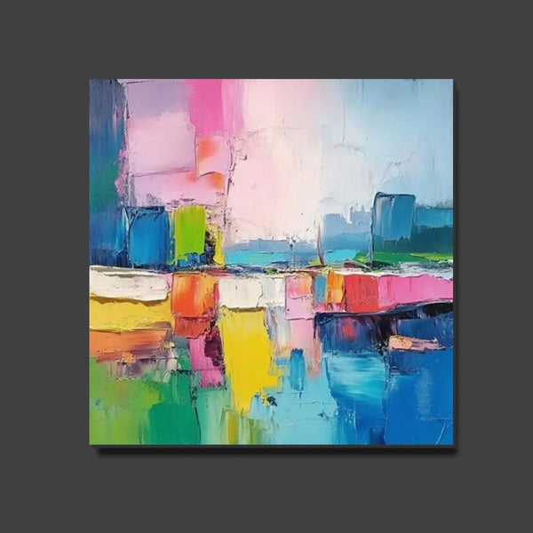 Living Room Large Wall Art, Modern Paintings for Bedroom, Heavy Texture Canvas Art, Contemporary Art on Canvas, Heavy Texture Paintings, Original Art Paintings-Silvia Home Craft