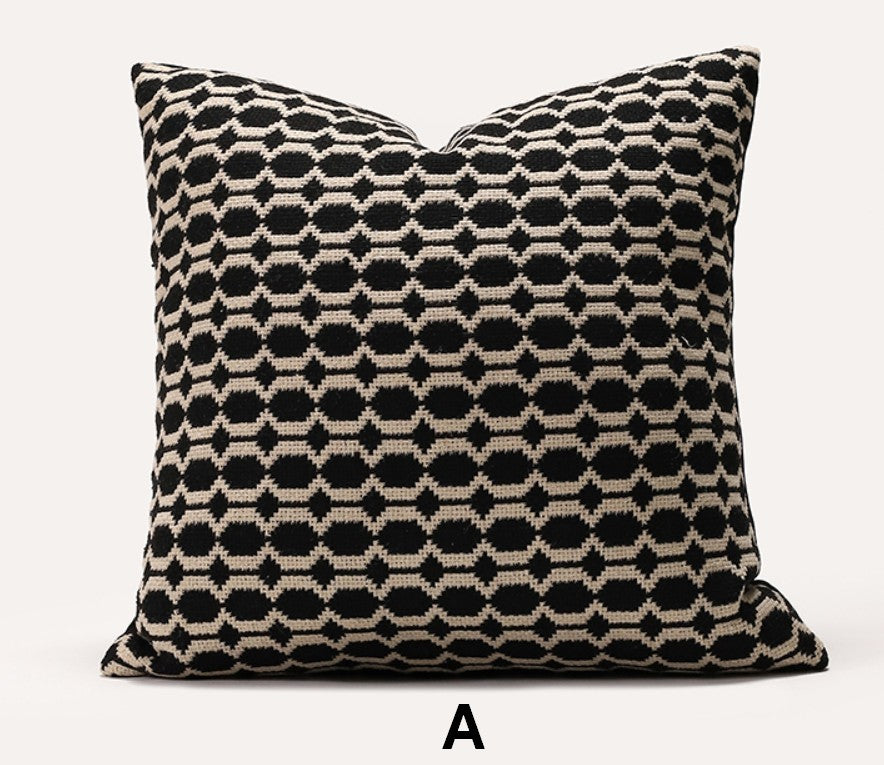 Decorative Pillows for Couch, Geometric Modern Sofa Pillows, Contemporary Throw Pillows, Modern Pillows for Dining Room, Modern Sofa Pillows-Silvia Home Craft
