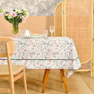 Country Farmhouse Tablecloth, Rustic Table Covers for Kitchen, Large Rectangle Tablecloth for Dining Room Table, Square Tablecloth for Round Table-Silvia Home Craft