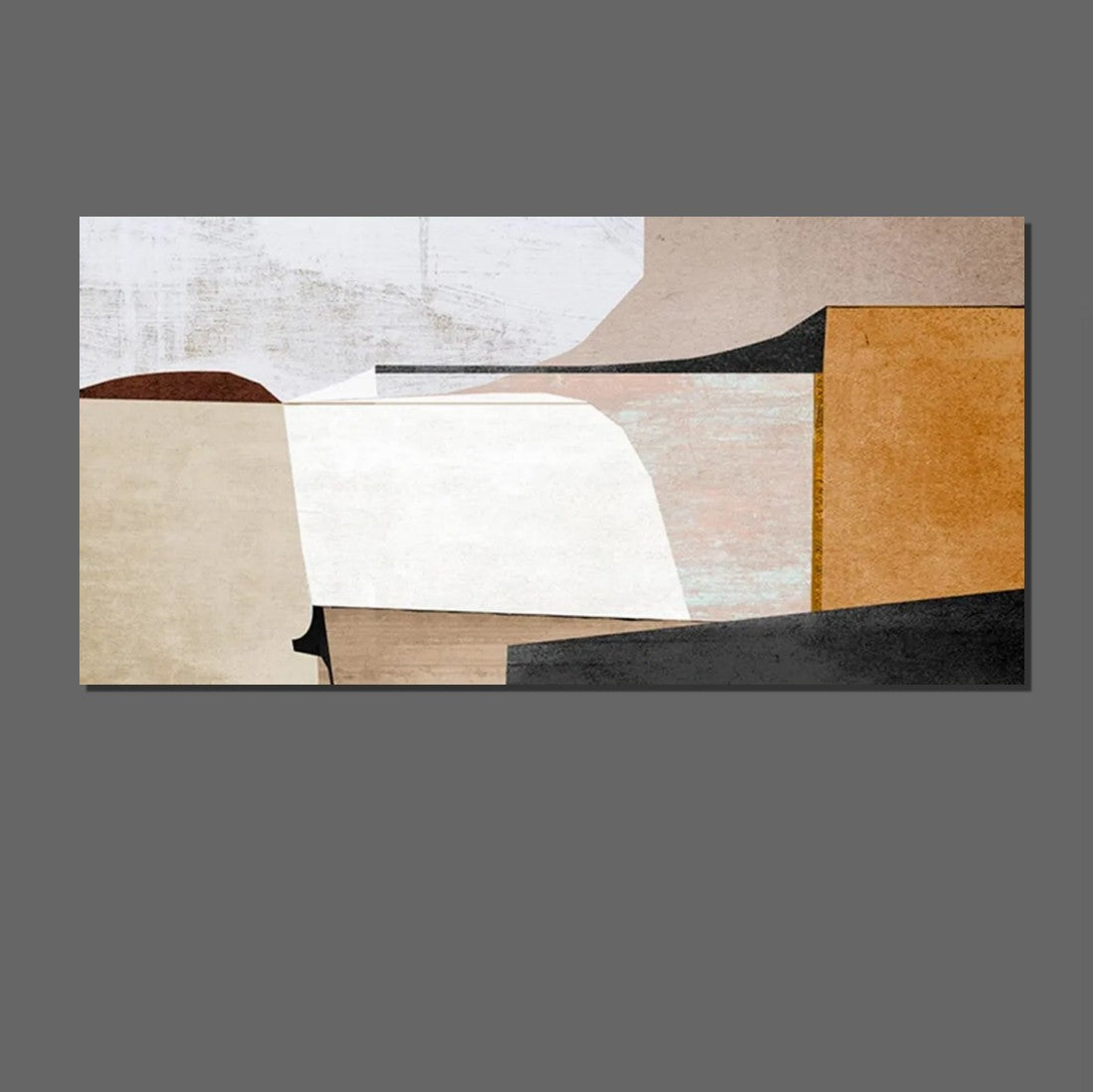 Simple Abstract Art, Original Acrylic Paintings, Hand Painted Canvas Art, Modern Paintings for Bedroom, Modern Living Room Art Ideas, Buy Art Online-Silvia Home Craft