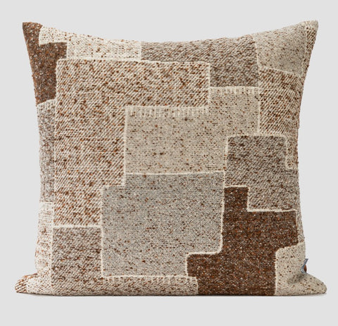 Large Square Modern Throw Pillows for Couch, Contemporary Modern Sofa Pillows for Bedroom, Simple Decorative Throw Pillows, Large Throw Pillow for Interior Design-Silvia Home Craft