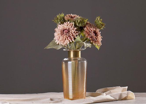 Large Gerberas Artificial Flowers, Autumn Arrangement, Table centerpiece, Sunflower-Silvia Home Craft