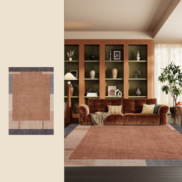 Bedroom Modern Rugs, Dining Room Geometric Modern Rugs, Mid Century Modern Rugs for Living Room, Contemporary Modern Rugs under Coffee Table-Silvia Home Craft