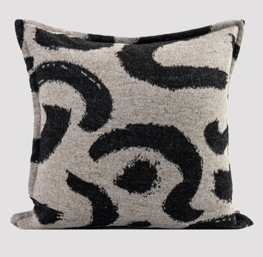 Modern Sofa Pillows for Couch, Contemporary Modern Sofa Pillows, Decorative Throw Pillows for Bedroom, Large Modern Pillow for Bedroom-Silvia Home Craft
