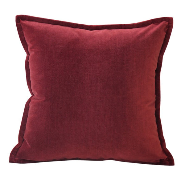 Decorative Pillows for Couch, Modern Sofa Pillows, Simple Modern Pillows, Red Modern Throw Pillows, Contemporary Throw Pillows-Silvia Home Craft