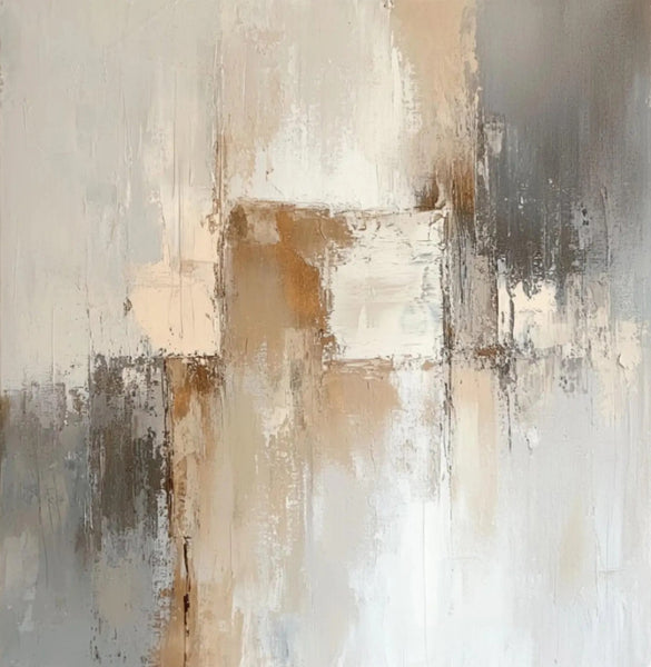 Modern Wall Art Painting, Canvas Painting for Living Room, Contemporary Abstract Artwork, Abstract Painting Ideas for Interior Design-Silvia Home Craft
