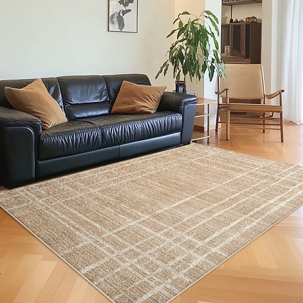 Extra Large Geometric Modern Rugs for Dining Room, Large Modern Rugs for Living Room, Contemporary Modern Rugs for Bedroom-Silvia Home Craft