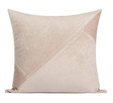 Pink Modern Sofa Throw Pillows, Large Decorative Throw Pillows for Couch, Abstract Contemporary Throw Pillow for Living Room-Silvia Home Craft