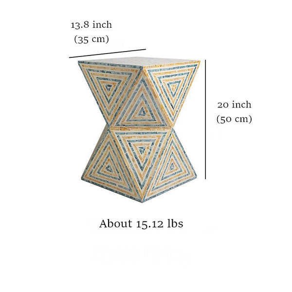 Modern Small End Table, Contemporary Small Sofa Side Table, Unique Shell Small Side Table, Portable Casual Side Table, Creative Coffee Table