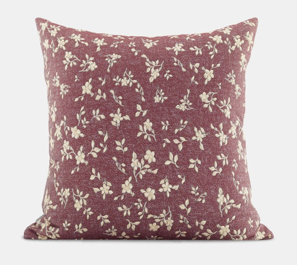 Embroidery Decorative Sofa Pillows, Large Throw Pillow for Interior Design, Luxury Decorative Throw Pillows for Couch, Large Square Modern Sofa Pillows for Living Room-Silvia Home Craft