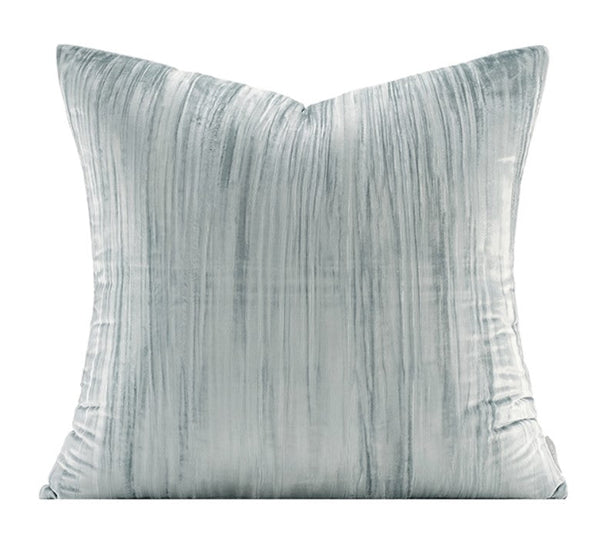 Decorative Pillow Covers, Modern Pillows for Couch, Blue Decorative Throw Pillows for Living Room, Large Modern Sofa Pillow Cases-Silvia Home Craft