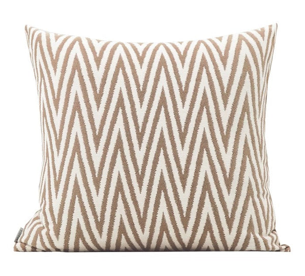 Geometric Modern Throw Pillows for Couch, Large Modern Throw Pillow for Interior Design, Contemporary Modern Sofa Pillows, Simple Decorative Throw Pillows-Silvia Home Craft