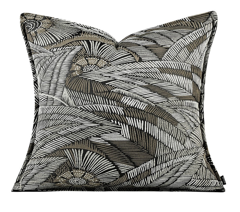 Contemporary Modern Sofa Pillows for Bedroom, Large Square Modern Throw Pillows for Couch, Simple Decorative Throw Pillows, Large Throw Pillow for Interior Design-Silvia Home Craft