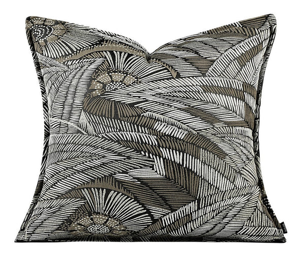 Contemporary Modern Sofa Pillows for Bedroom, Large Square Modern Throw Pillows for Couch, Simple Decorative Throw Pillows, Large Throw Pillow for Interior Design-Silvia Home Craft