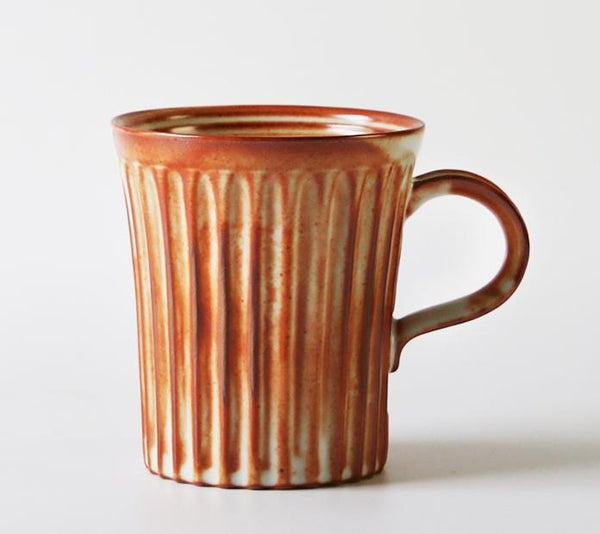 Large Capacity Coffee Cup, Cappuccino Coffee Mug, Handmade Pottery Coffee Cup, Large Tea Cup-Silvia Home Craft