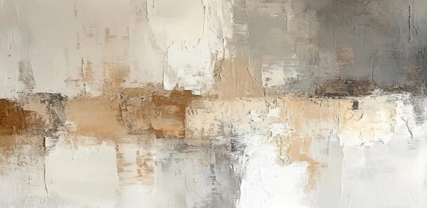 Large Modern Acrylic Painting, Hand Painted Wall Art Painting, Contemporary Canvas Artwork, Abstract Wall Art Paintings, Modern Art for Dining Room-Silvia Home Craft