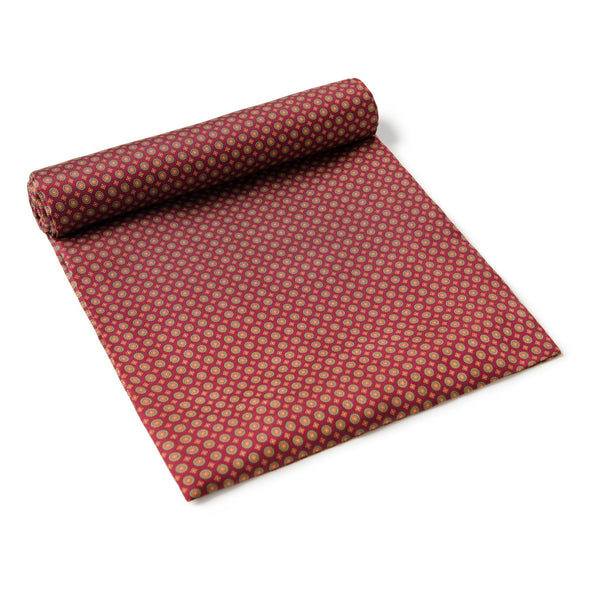 Red Mens Spring Autumn Scarf, Lightweight Silk Scarf Men, Formal Wear Silk Scarf, Silk Ascot For Men, Silk Neckerchief For Business, Mens Dress Silk Scarf, Long Silk Scarf for Men, High Quality Silk Necktie-Silvia Home Craft
