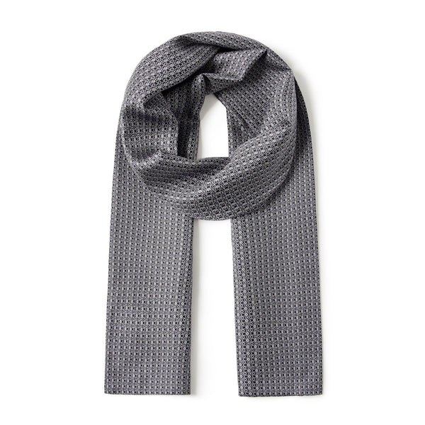 Mens Spring Autumn Scarf, Formal Wear Silk Scarf, Silk Ascot For Men, Lightweight Silk Scarf Men, Silk Neckerchief For Business, Mens Dress Silk Scarf, Long Silk Scarf for Men, High Quality Silk Necktie-Silvia Home Craft
