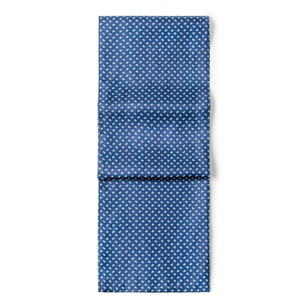 Formal Wear Silk Scarf, Silk Ascot For Men, Blue Mens Spring Autumn Scarf, Lightweight Silk Scarf Men, Silk Neckerchief For Business, Mens Dress Silk Scarf, Long Silk Scarf for Men, High Quality Silk Necktie-Silvia Home Craft