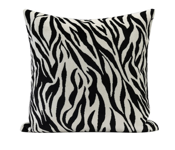 Large Decorative Sofa Pillows, Large Modern Sofa Throw Pillows for Bedroom, Abstract Contemporary Pillow for Couch-Silvia Home Craft