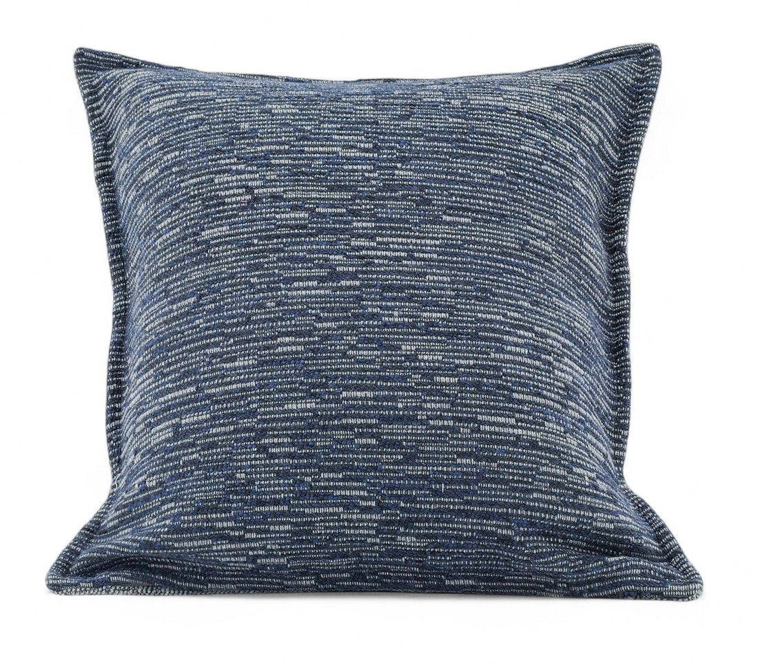 Decorative Modern Sofa Pillows for Interior Design, Large Square Decorative Throw Pillows for Couch, Blue Modern Sofa Pillows, Large Decorative Throw Pillows-Silvia Home Craft