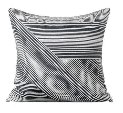 Modern Simple Throw Pillows, Decorative Modern Sofa Pillows for Bedroom, Large Square Pillows, Modern Throw Pillows for Couch-Silvia Home Craft
