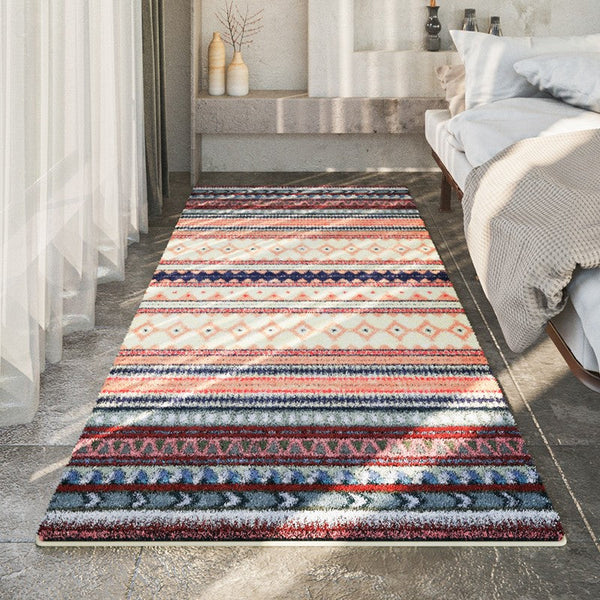 Unique Modern Rugs for Living Room, Contemporary Modern Rugs for Bedroom, Abstract Geometric Modern Rugs, Dining Room Floor Carpets-Silvia Home Craft