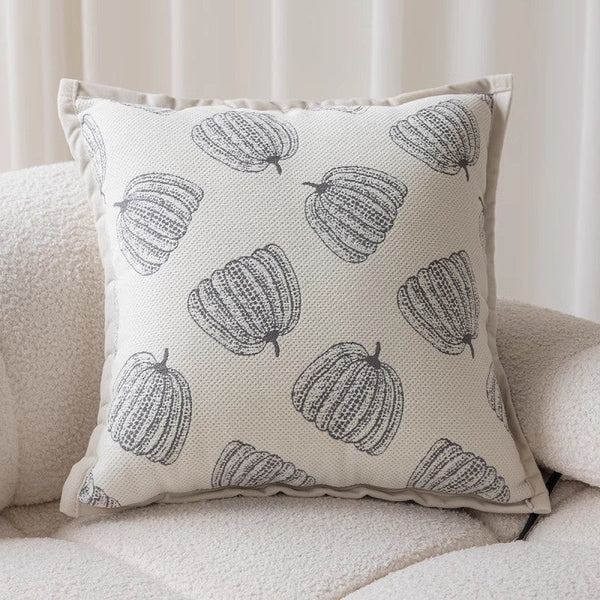Decorative Throw Pillows for Couch, Embroider Flower Pillow Covers, Farmhouse Flower Decorative Pillows, Modern Sofa Pillows-Silvia Home Craft
