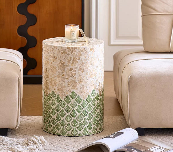 Small End Table, Portable Casual Side Table, Shell Small Sofa Side Table, Modern Side Table, Contemporary Bedside Table, Bedside Small Side Table, Creative Coffee Table, Contemporary Side Table
