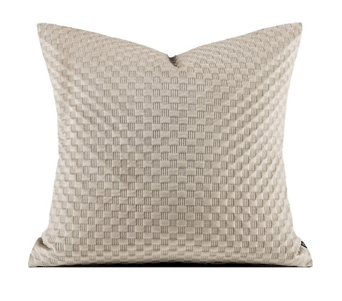 Contemporary Throw Pillows for Living Room, Modern Sofa Pillows, Modern Square Pillows, Large Decorative Pillows for Couch-Silvia Home Craft