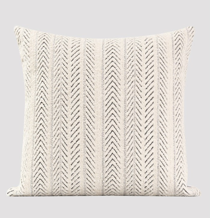 Extra Large Decorative Pillows for Couch, Modern Sofa Pillows, Contemporary Throw Pillows for Living Room, Modern Square Pillows-Silvia Home Craft