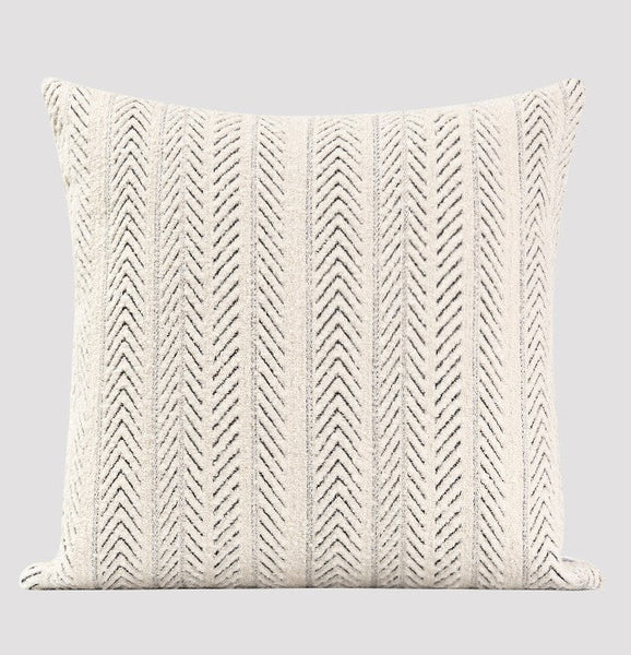 Extra Large Decorative Pillows for Couch, Modern Sofa Pillows, Contemporary Throw Pillows for Living Room, Modern Square Pillows-Silvia Home Craft