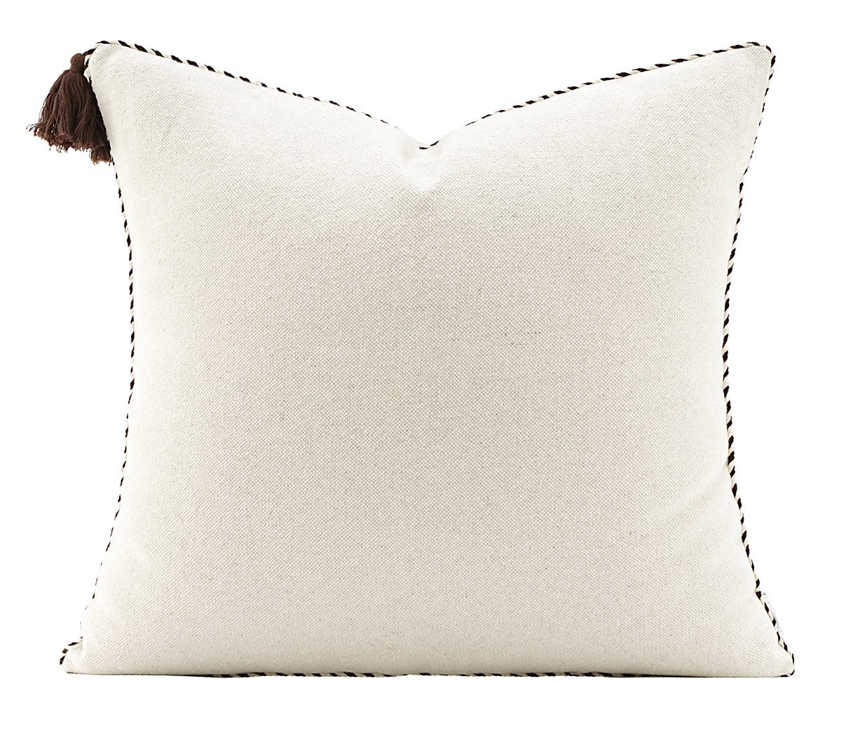 Modern Sofa Pillows, Modern Square Pillows, Simple White Decorative Pillows for Couch,Contemporary Throw Pillows for Living Room-Silvia Home Craft