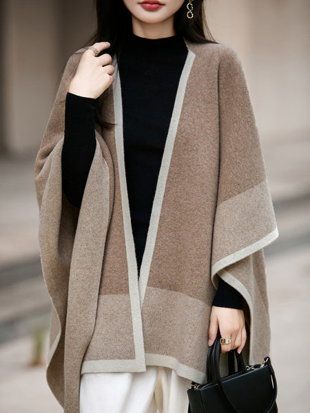 Camel Brown Wool Scarf, Soft Wool Scarf for women, Christmas Holiday Gift, Evening Wrap, Large Winter Shawl, Elegant Shawl, Warm Cape, Winter Scarves, Winter Shawl-Silvia Home Craft