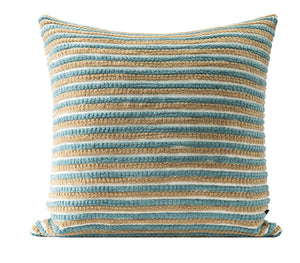Large Decorative Throw Pillows, Abstract Modern Sofa Pillows, Contemporary Square Modern Throw Pillows for Couch, Simple Throw Pillow for Interior Design-Silvia Home Craft