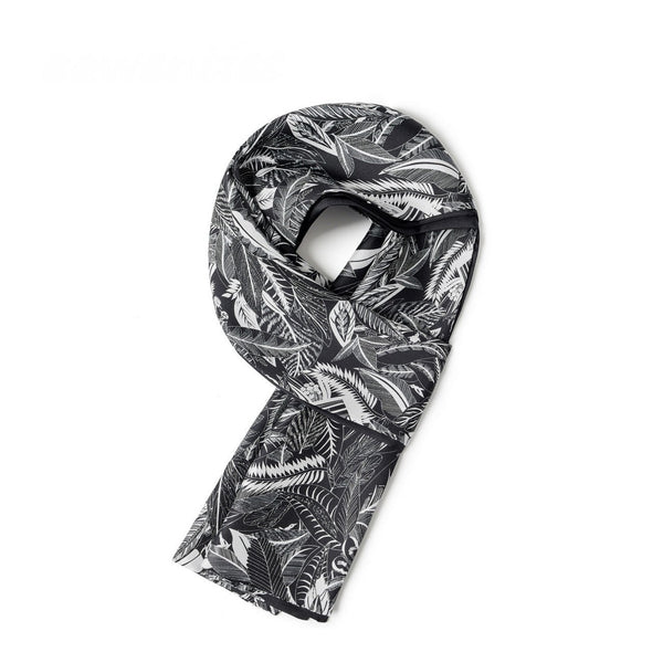Silk Scarf For Suit, British Style Long Scarf, Business Silk Scarf Men, Formal Wear Silk Scarf, Silk Ascot For Men, Luxury Silk Neck Scarf, Mens Spring Autumn Scarf, Lightweight Silk Scarf Men-Silvia Home Craft