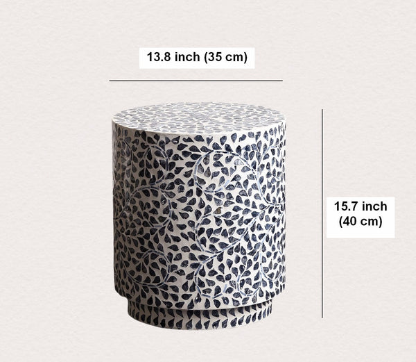 Portable Casual Side Table, Contemporary Round Side Table, Creative Coffee Table, Bedside Small Side Table, Shell Small Sofa Side Table, Contemporary Side Table