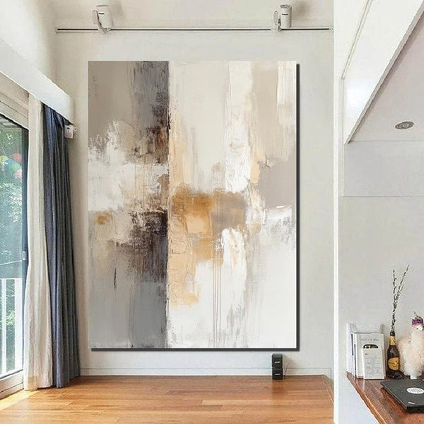 Simple Modern Art, Extra Large Wall Art Painting, Canvas Painting for Living Room, Modern Contemporary Abstract Artwork, Large Paintings for Sale-Silvia Home Craft