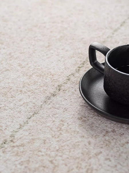 Modern Rugs under Dining Room Table, Abstract Area Rugs for Living Room, Modern Carpets for Kitchen, Geometric Contemporary Modern Rugs Next to Bed-Silvia Home Craft