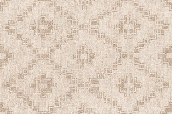 Modern Geometric Carpets for Bedroom, Contemporary Abstract Rugs under Dining Room Table, Modern Living Room Rug Placement Ideas-Silvia Home Craft