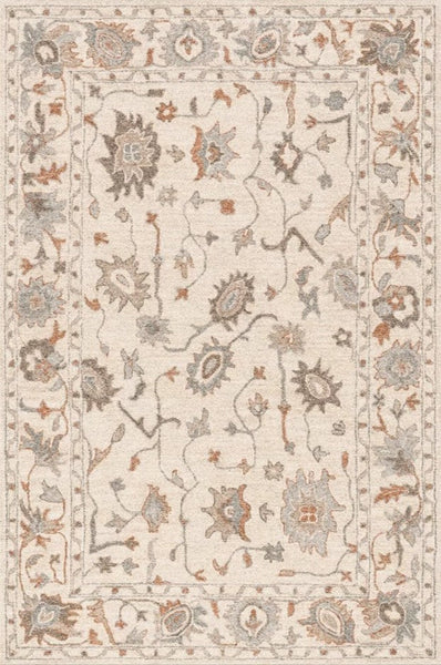 Flower Pattern Modern Rugs for Farmhouse, Bedroom Modern Rugs, Modern Rugs for Dining Room, Modern Rugs for Living Room-Silvia Home Craft