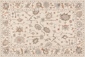 Flower Pattern Modern Rugs for Farmhouse, Bedroom Modern Rugs, Modern Rugs for Dining Room, Modern Rugs for Living Room-Silvia Home Craft