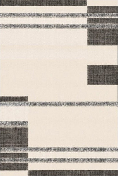 Abstract Area Rugs for Living Room, Geometric Contemporary Modern Rugs Next to Bed, Modern Carpets for Office, Modern Soft Rugs under Dining Room Table-Silvia Home Craft