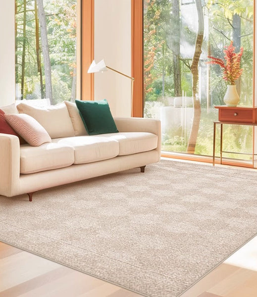 Extra Large Modern Rugs under Dining Room Table, Abstract Modern Rugs for Living Room, Contemporary Geometric Carpets, Contemporary Modern Rugs-Silvia Home Craft