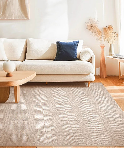 Extra Large Modern Rugs under Dining Room Table, Abstract Modern Rugs for Living Room, Contemporary Geometric Carpets, Contemporary Modern Rugs-Silvia Home Craft