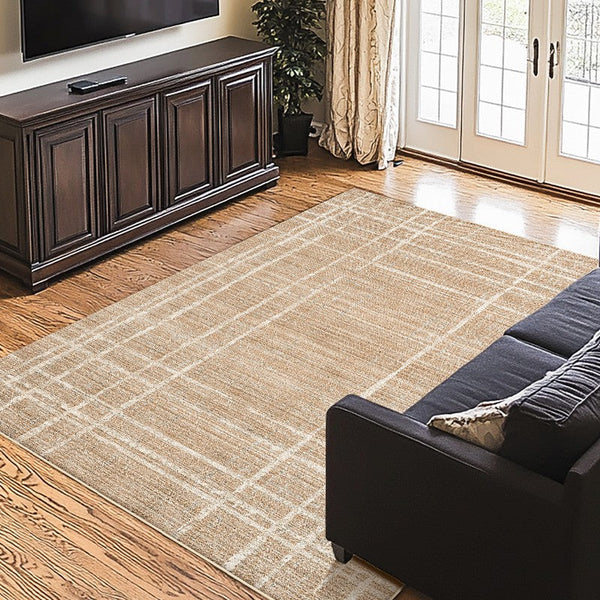 Extra Large Geometric Modern Rugs for Dining Room, Large Modern Rugs for Living Room, Contemporary Modern Rugs for Bedroom-Silvia Home Craft