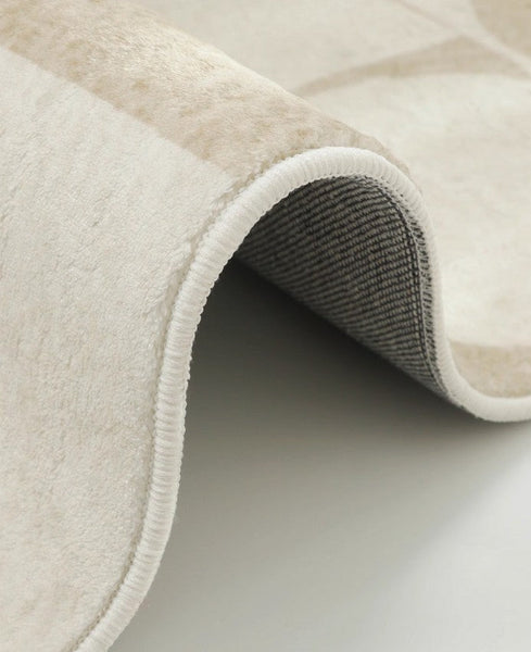 Soft Modern Rug for Living Room, Large Modern Rugs for Living Room, Bedroom Floor Rugs, Geometric Contemporary Rugs for Dining Room-Silvia Home Craft