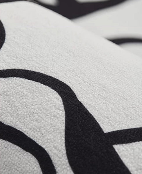 Modern Rugs for Living Room, Flower Pattern Contemporary Modern Rugs, Abstract Contemporary Rugs Next to Bed, Modern Rugs for Dining Room-Silvia Home Craft