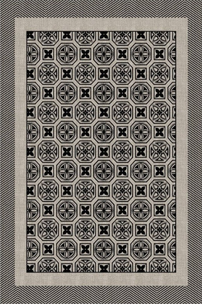 Abstract Contemporary Rugs for Bedroom, Mid Century Area Rugs for Living Room, Modern Carpets for Office, Dining Room Floor Rugs, Elegant Modern Area Rugs under Sofa-Silvia Home Craft